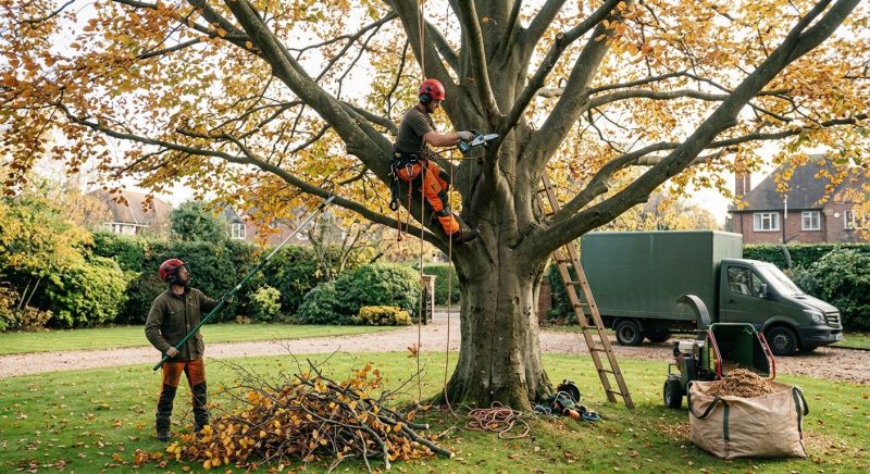 Oak Tree Pruning in Allentown, PA
