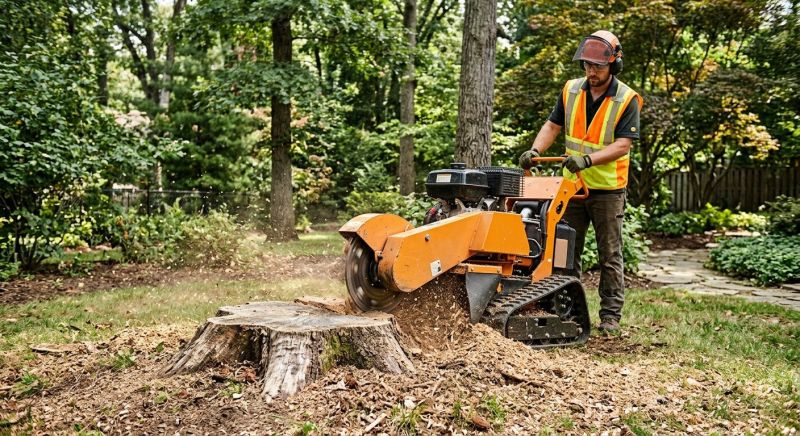 Tree Root Grinding in Aiken, SC