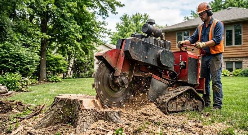 Tree Stump Removal in Calvert County, MD